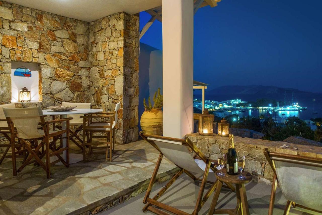 Sirokos Villa Karavostasis  Ngoại thất bức ảnh
