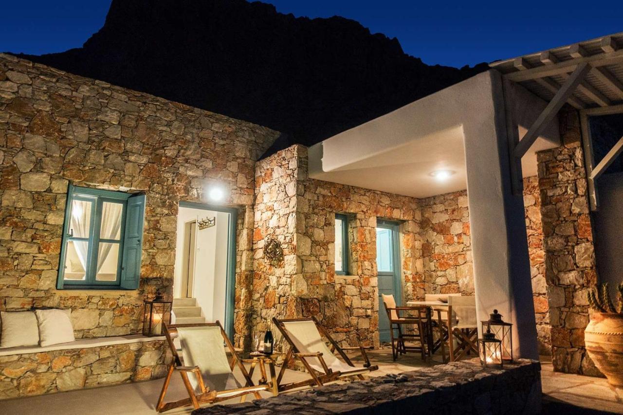 Sirokos Villa Karavostasis  Ngoại thất bức ảnh