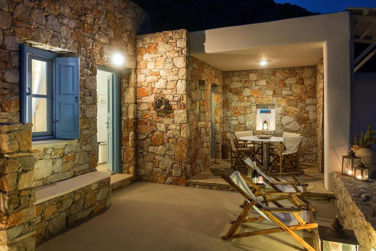 Sirokos Villa Karavostasis  Ngoại thất bức ảnh