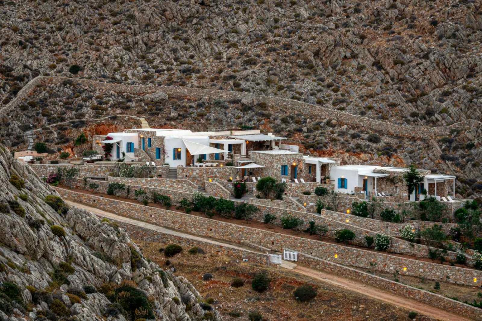 Sirokos Villa Karavostasis  Ngoại thất bức ảnh