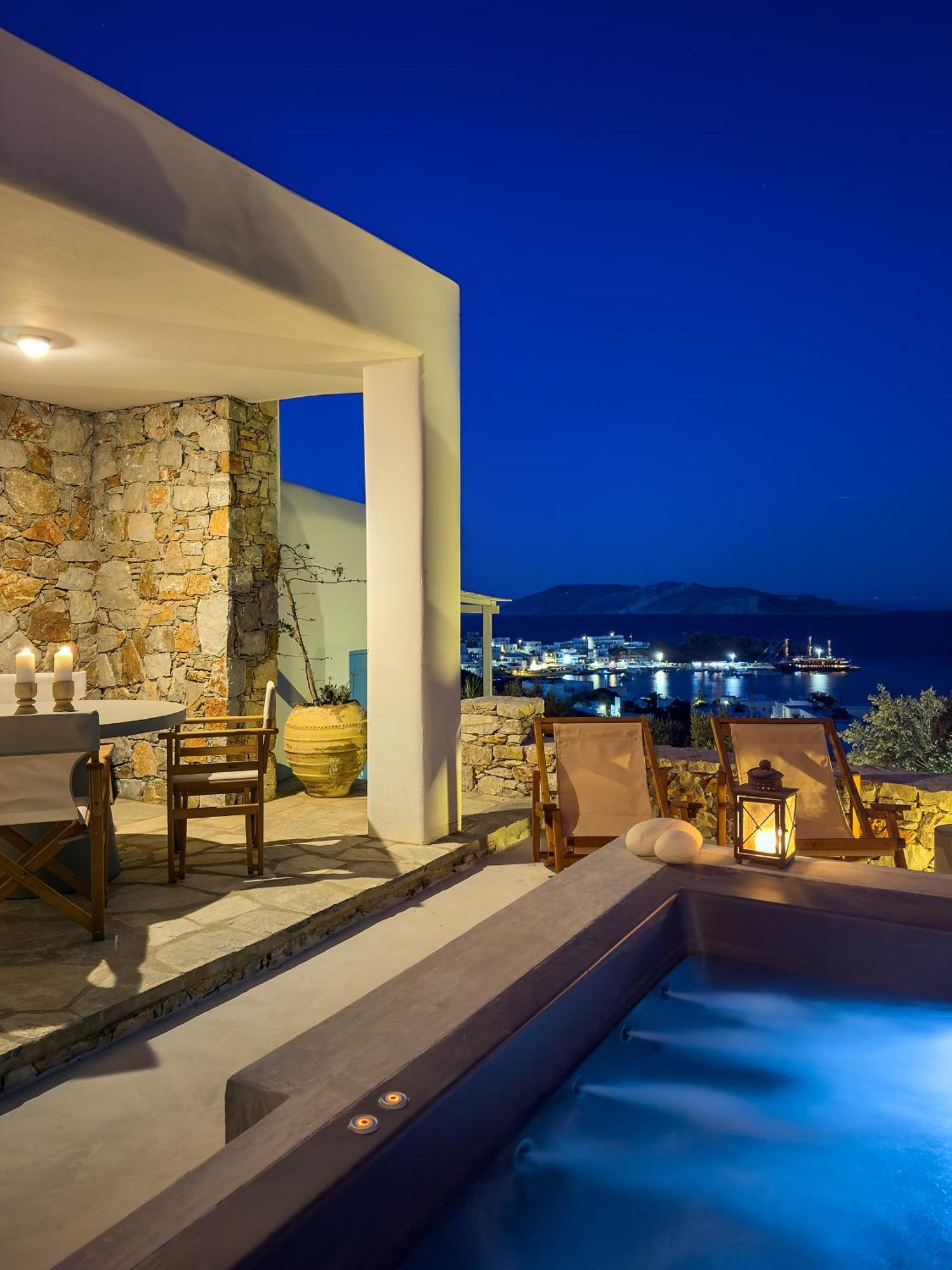 Sirokos Villa Karavostasis  Ngoại thất bức ảnh
