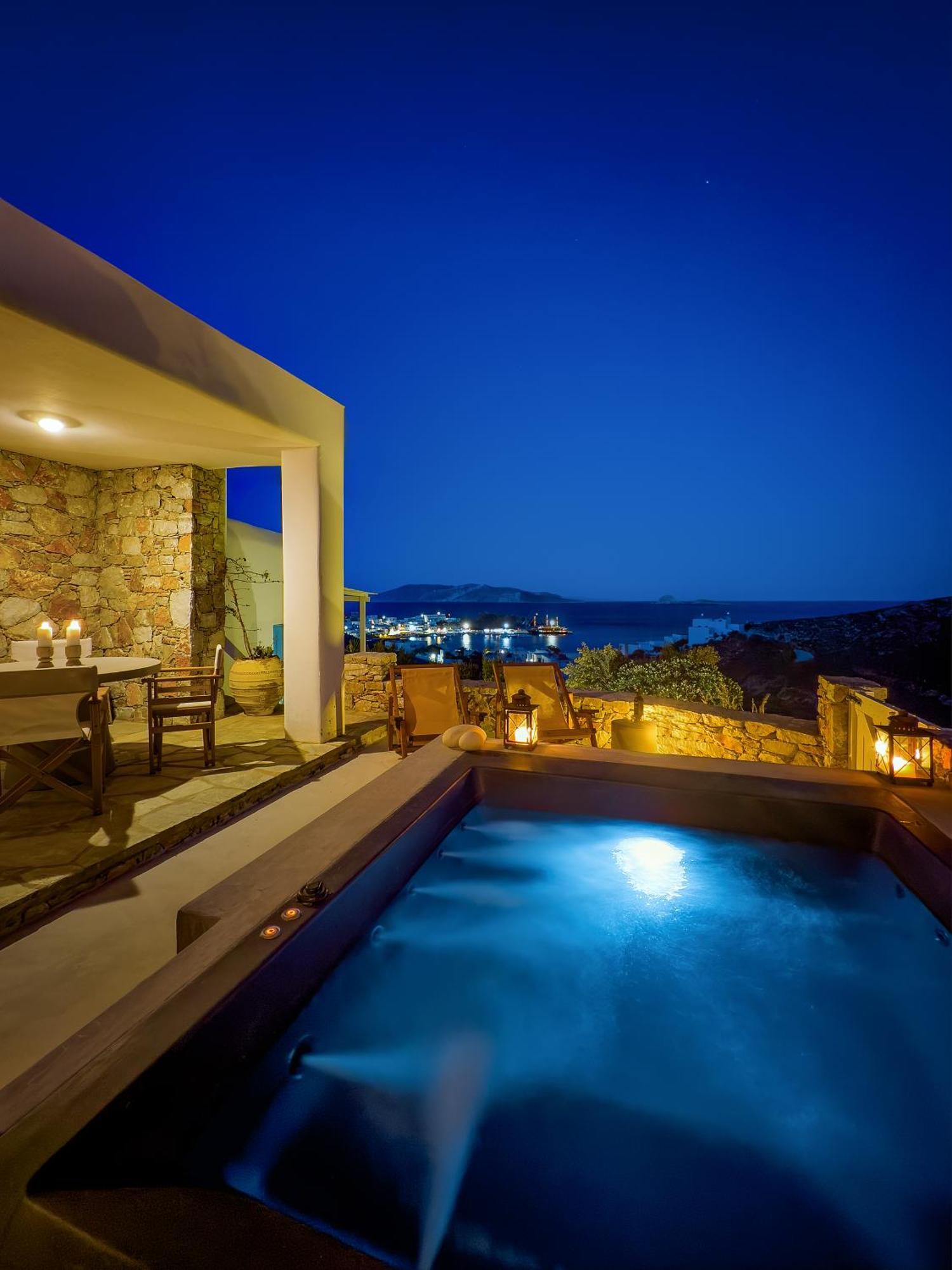 Sirokos Villa Karavostasis  Ngoại thất bức ảnh