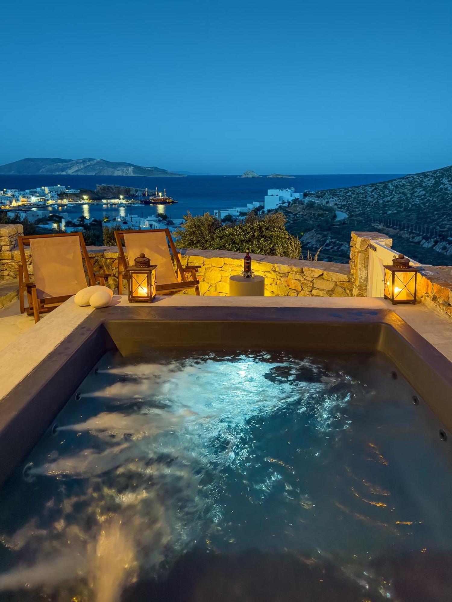 Sirokos Villa Karavostasis  Ngoại thất bức ảnh