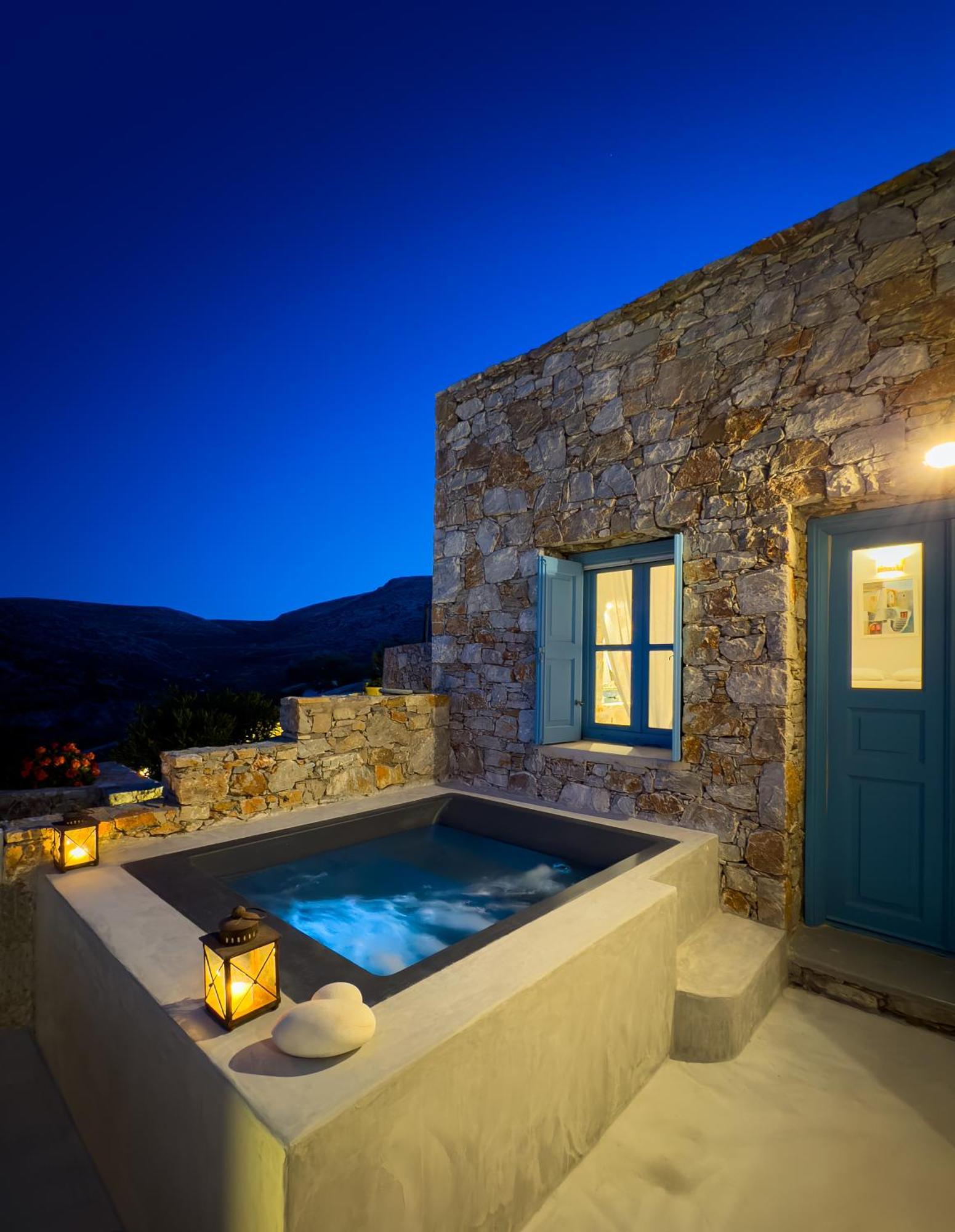 Sirokos Villa Karavostasis  Ngoại thất bức ảnh